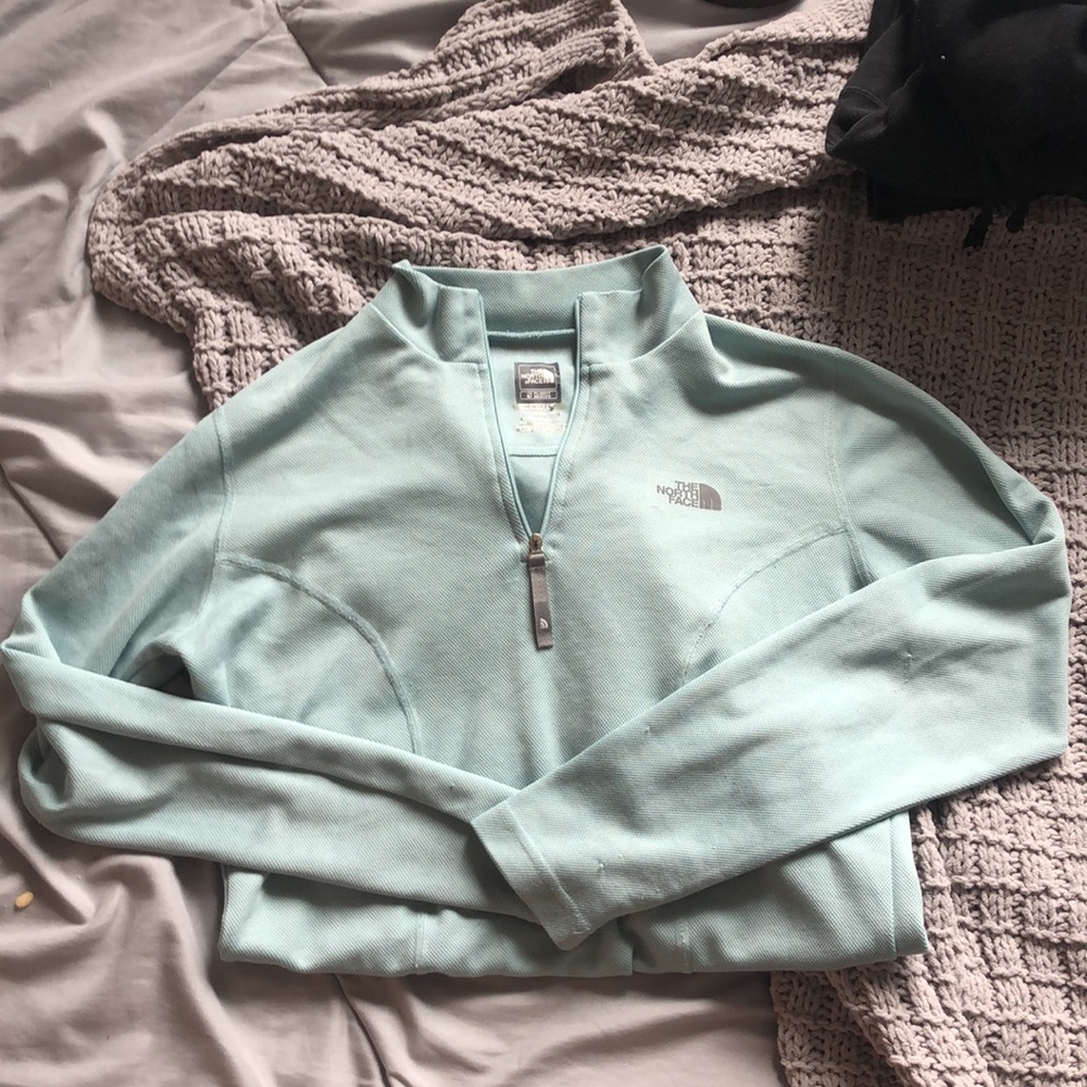 north face quater zip